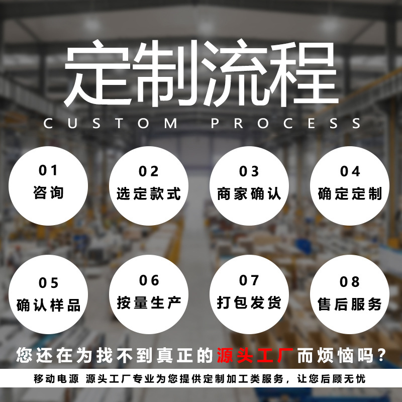 充电宝小巧胶囊尾插户外手机应急移动电源礼品定制LOGO快充支持详情5