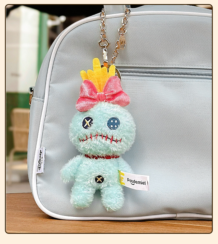 The official Disney potdemiel honey jar, Disney-style small gold pendant, plush toy, and schoolbag are so cute pic 8