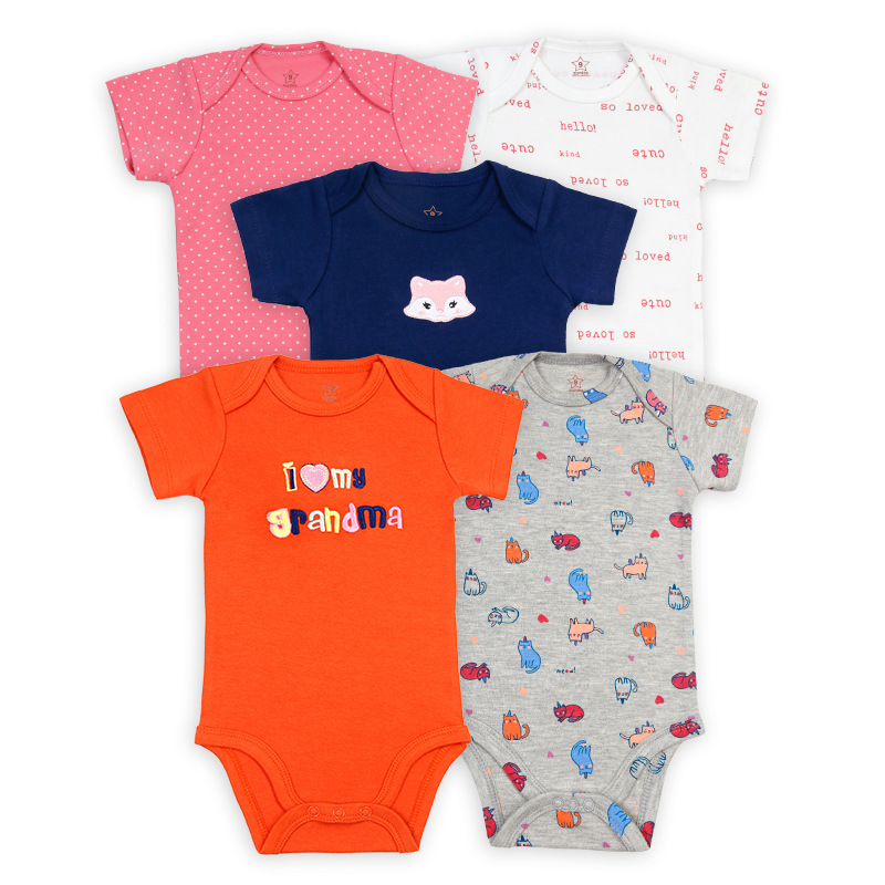 In 2025, we offer cross-border wholesale of baby clothes for 0-1 years old in Europe and America, including spring and summer wrap-around clothes and one-piece hatchclothes for infants pic 4