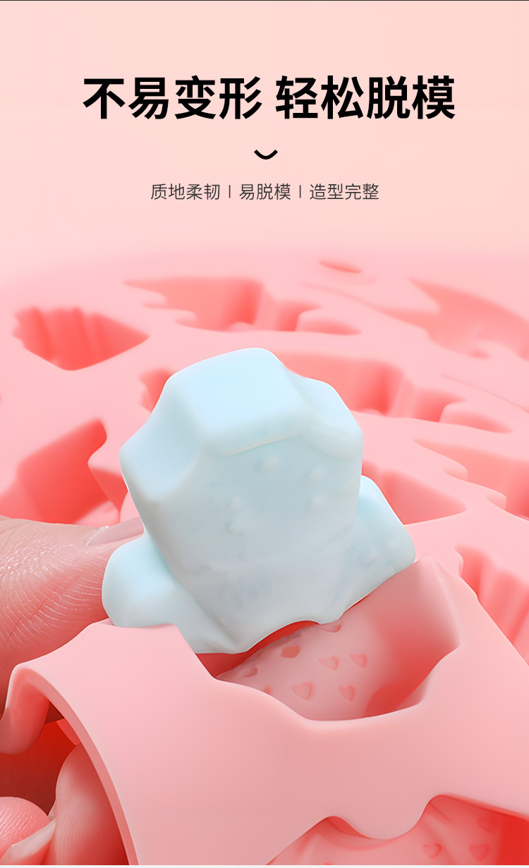 新款母婴车奶嘴婴儿系列烘焙蛋糕慕斯硅胶模具 易脱模巧克力模具详情3