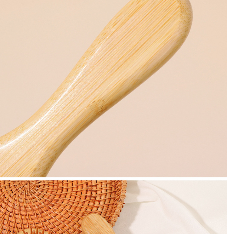 Head meridian air cushion comb, massage large comb, anti-static bamboo air bag comb for long female hair, wooden comb pic 14