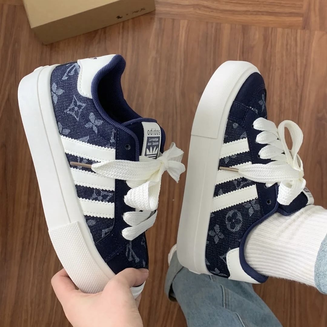 韩版百搭小香风板鞋女2025春秋新款帆布鞋原创休闲运动鞋小白鞋子详情16