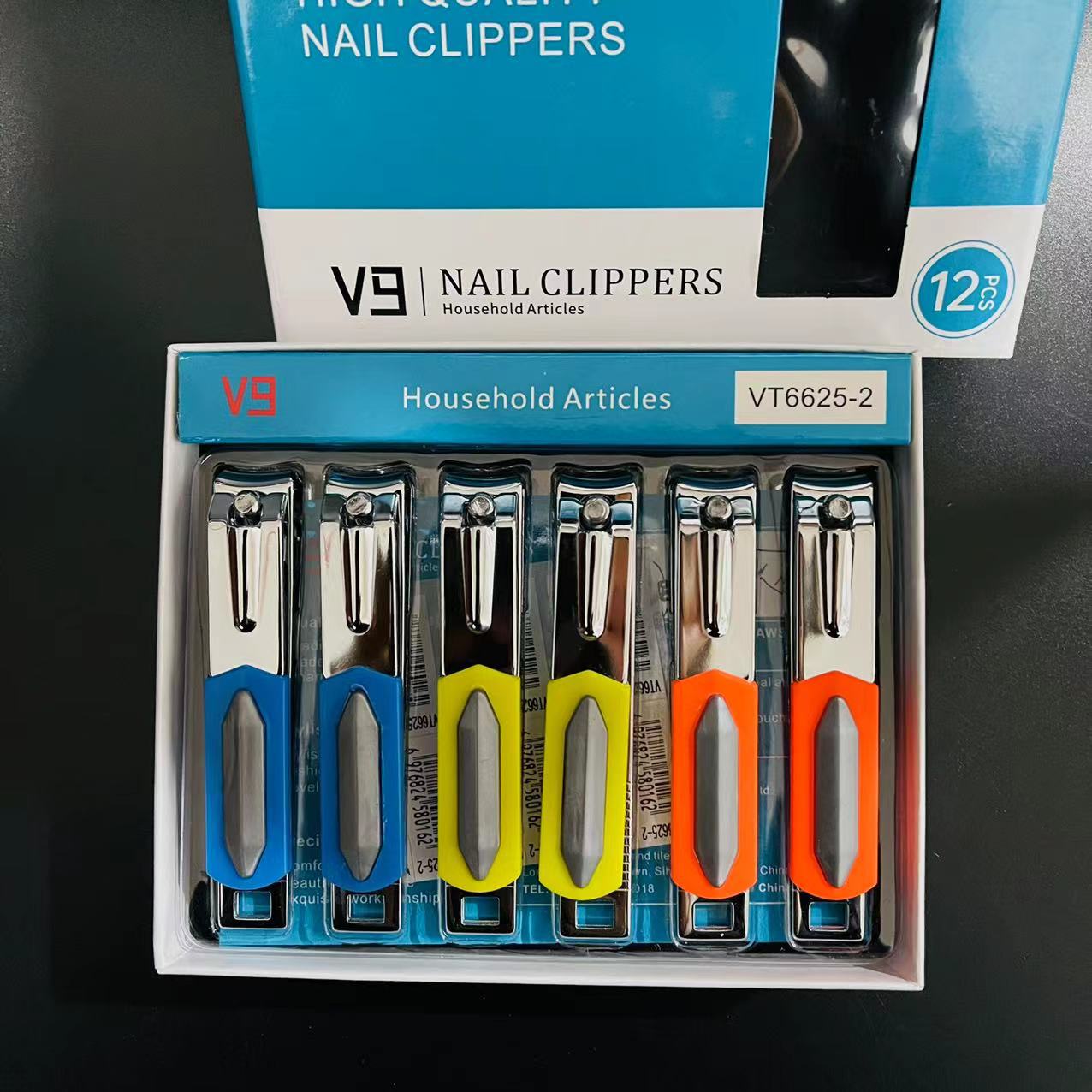 【 Office 】VT805-2 nail clippers 12 per box 600 per piece VT805-2 nail clippers and nail scissors Portable and cute nail care tools 12 nail clippers per pack 2 yuan supply pic 6