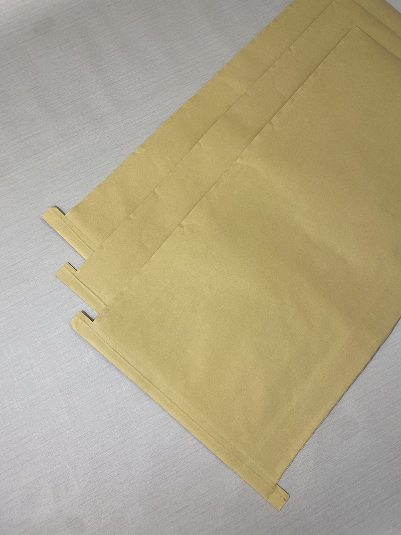 Factory direct supply of kraft paper woven bags, 25kg paper-plastic composite bags, moisture-proof packaging bags in stock pic 3