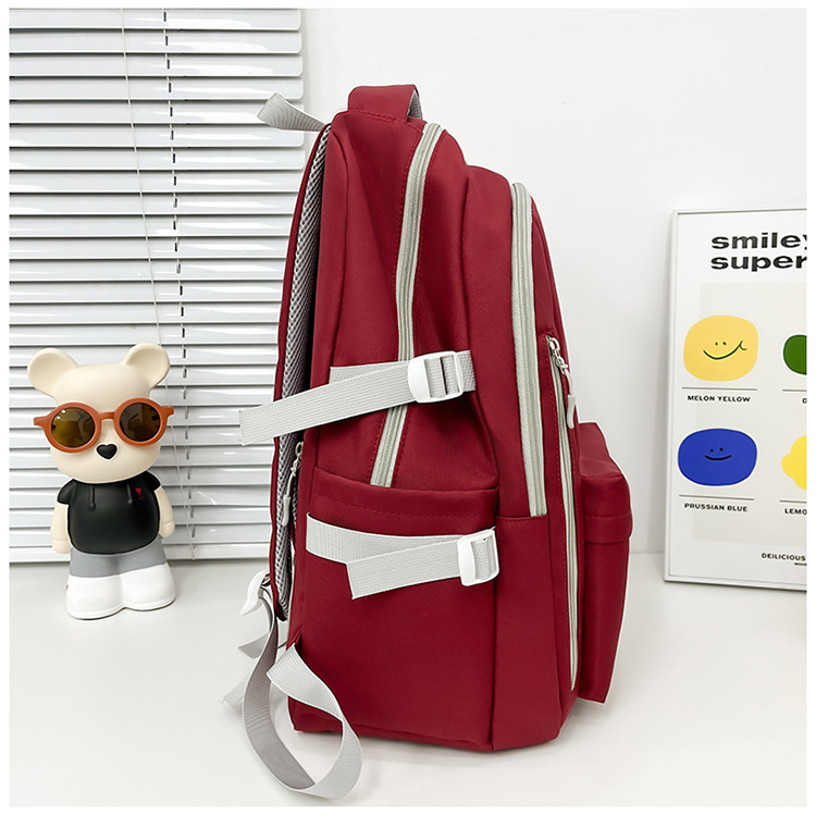 New cross-border backpacks for women in an ins style, large capacity for college students, high school and junior high school students, computer backpacks for men pic 14
