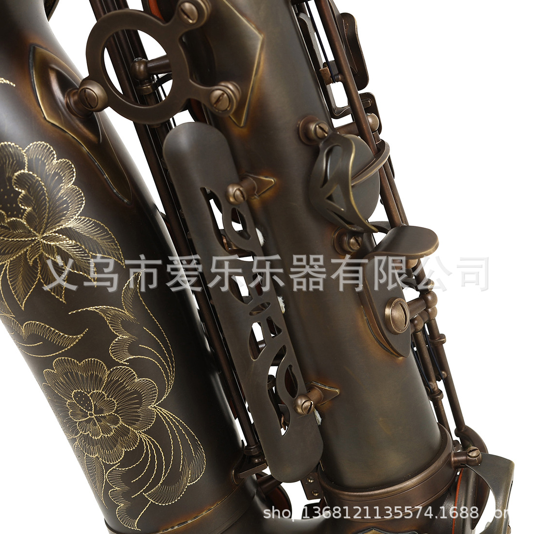 Matte alto saxophone E-flat retro saxophone complete set for adult beginners, professional saxophone cross-border wholesale pic 16