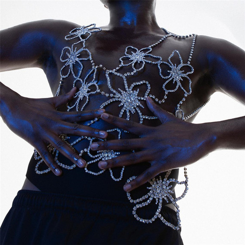 跨境爆款 独特化妆舞会面具个性节日派对表演水钻面具欧美女 mask详情21