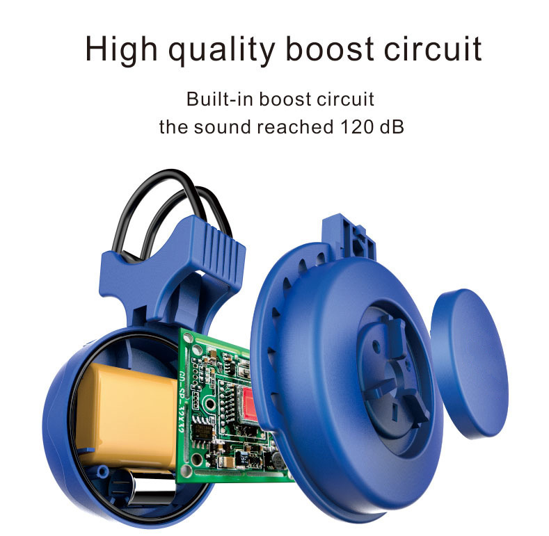 Cross-border twooc bicycle electric horn, electric bell, electric scooter horn, usb charging horn, cycling equipment pic 5