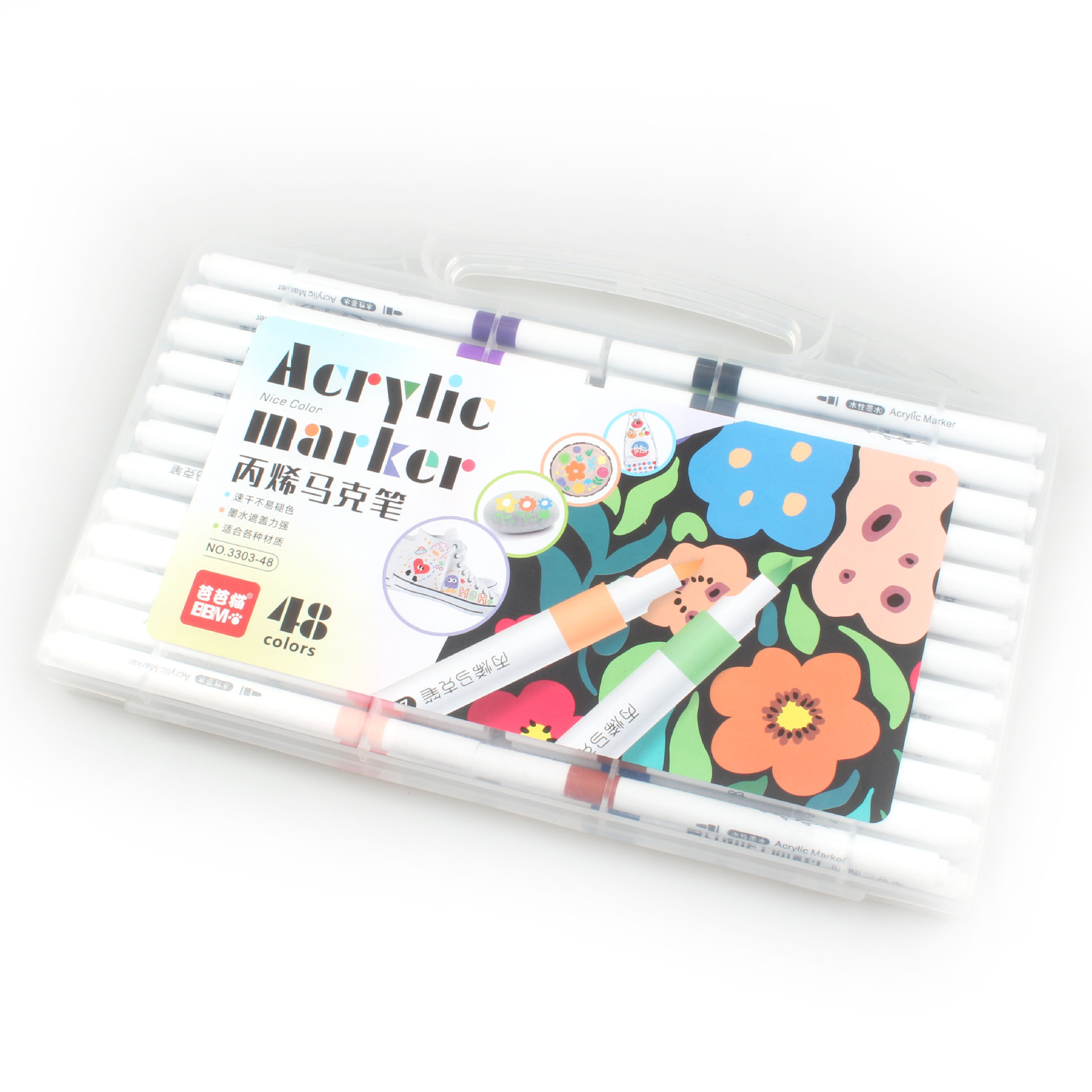 软头丙烯马克笔多色儿童手绘diy绘画涂鸦详情6