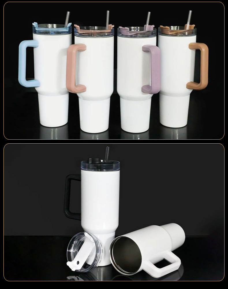 40oz汽车杯双层保温热转印彩色保温杯吸管杯子304材质厂家现货批详情6