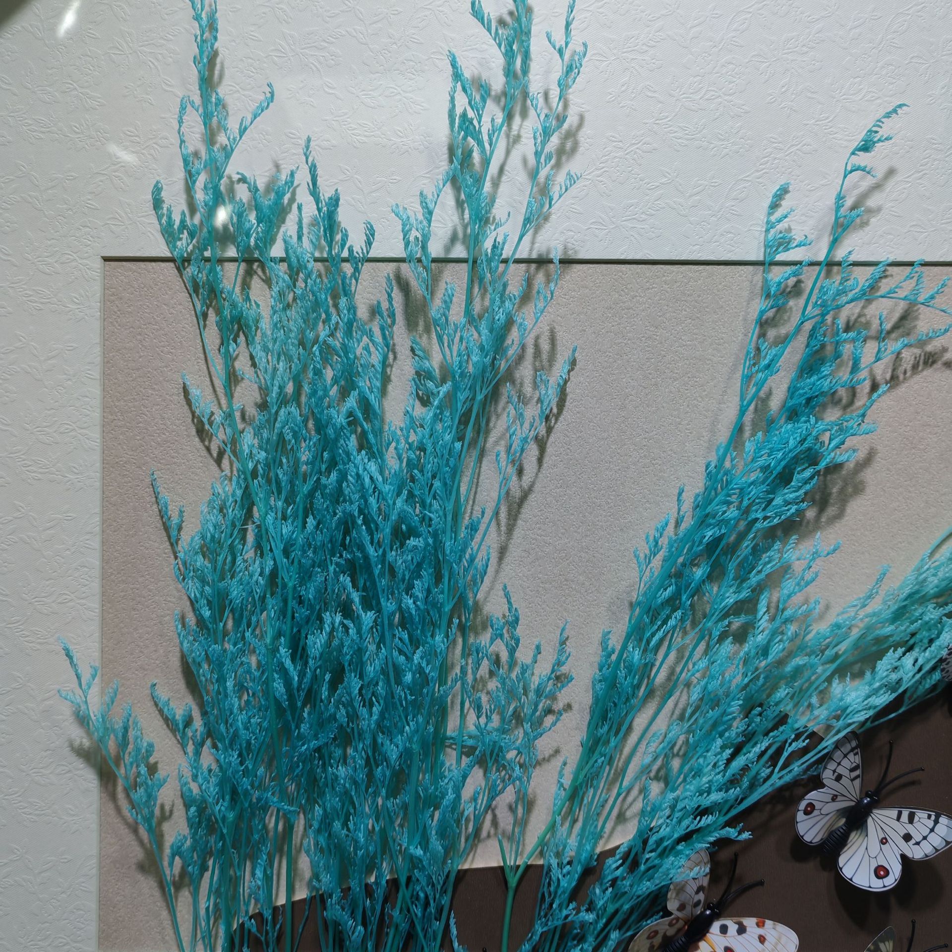 永生干花草新款装现代装饰画客厅餐厅卧室公寓宾馆壁饰 尺寸50*50详情5