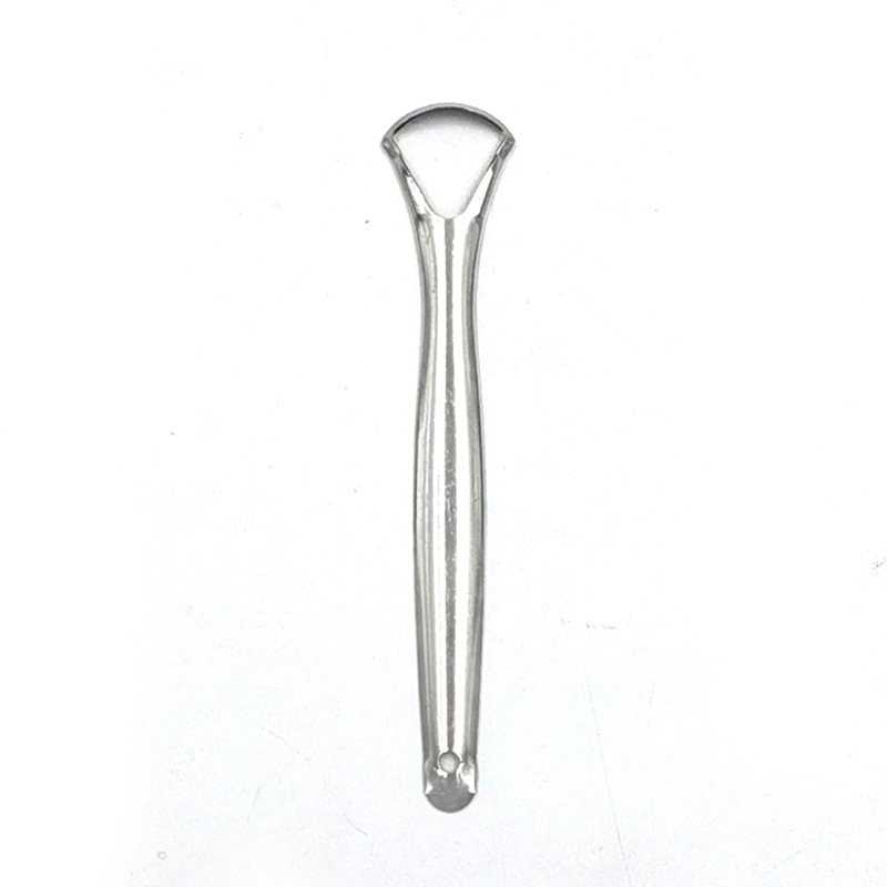 Stainless steel tongue scraper, tongue coating cleaner, tongue scraper plate, tongue coating brush, clean tongue coating, oral care, tongue scraper plate pic 6