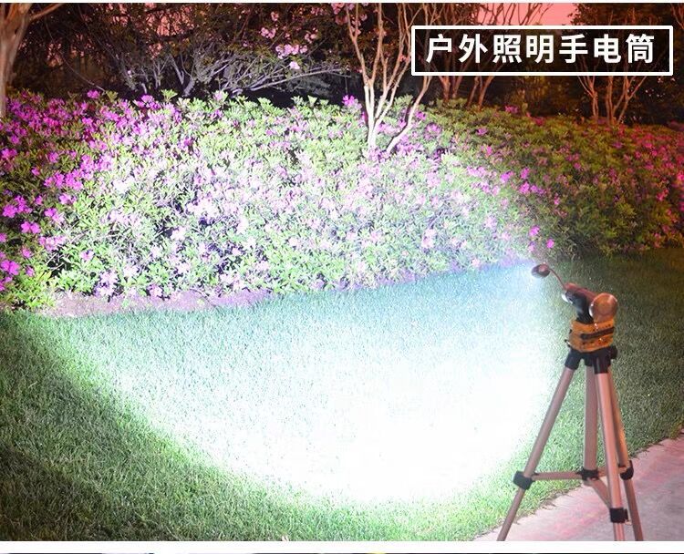 跨境强磁汽修手电筒强光充电调焦LED软管机床工作维修检修烧烤灯详情10