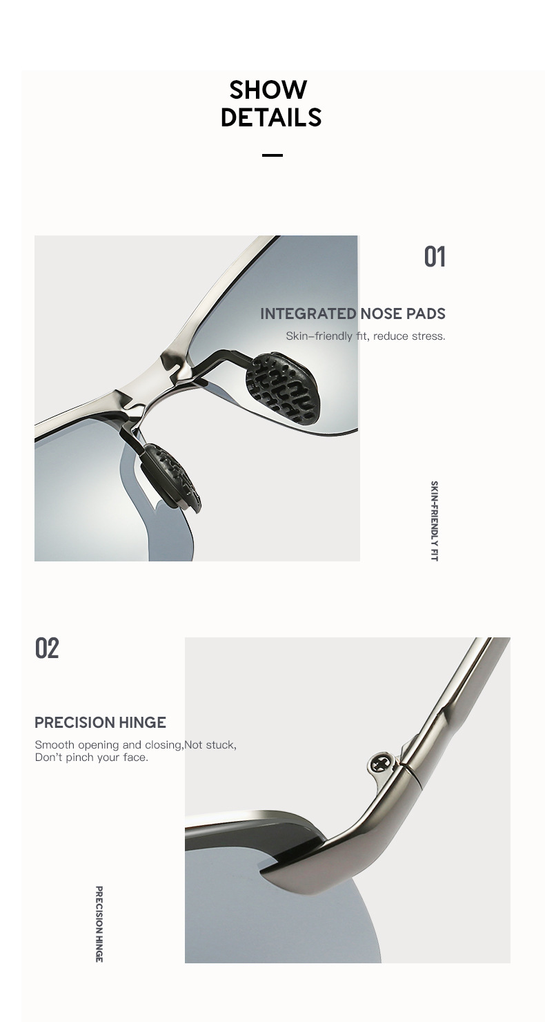 墨镜太阳眼镜3043太阳镜男变色太阳镜日夜两用墨镜偏光太阳镜批发详情6