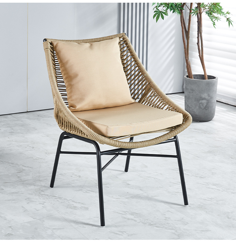 防水户外桌椅网红阳台藤椅茶几三件套庭院花园休闲藤编椅子三件套详情17
