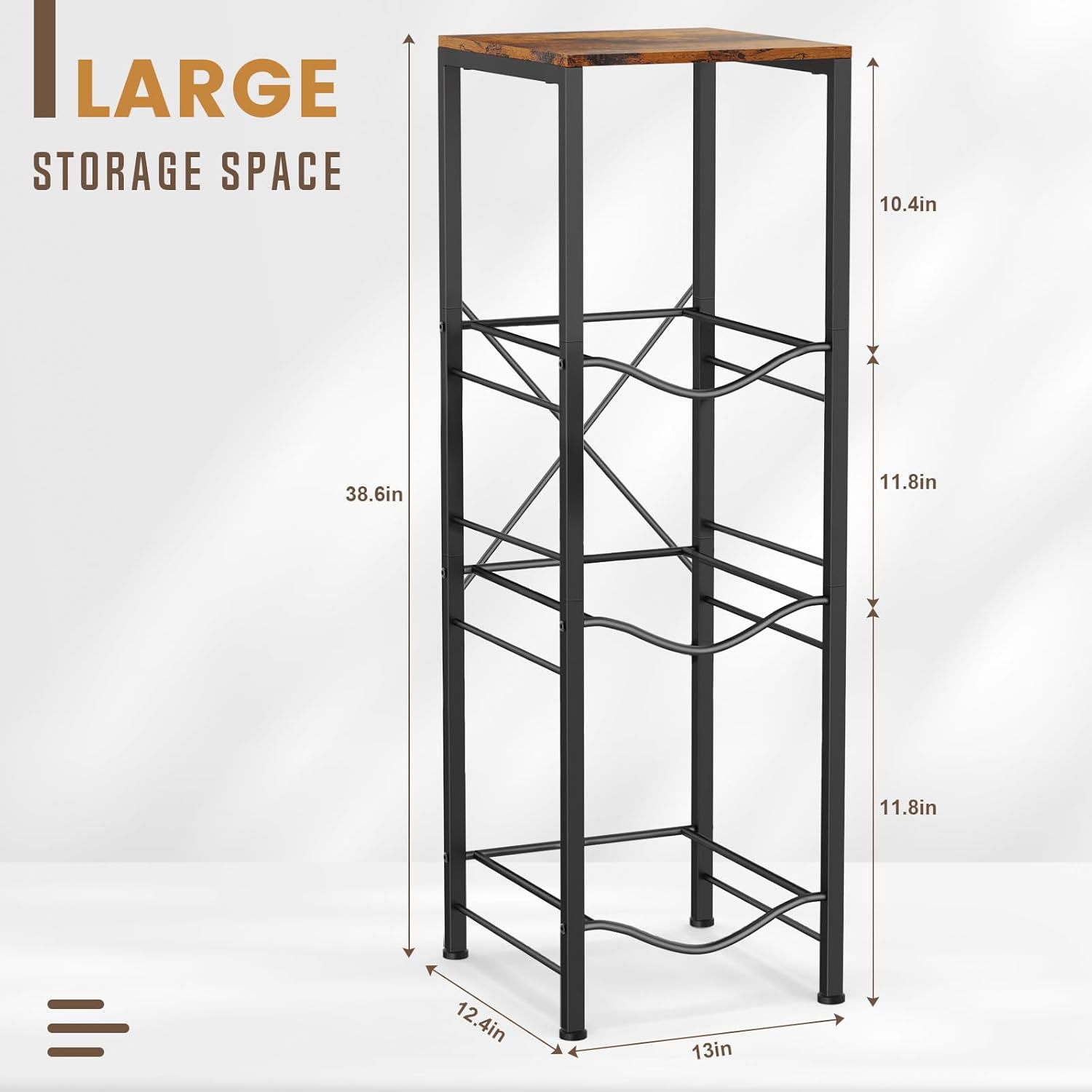 跨境饮用水桶储物架子置物架带木板3层桶装水放置办公室收纳详情15