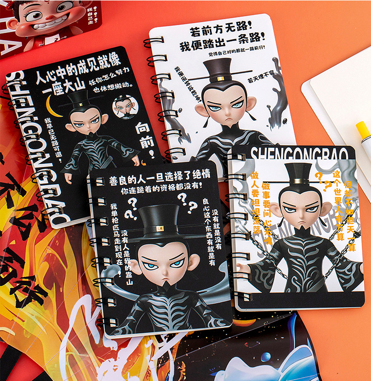 卡通创意线圈本笔记本子本小学生奖励奖品A7本子学生奖品批发详情6