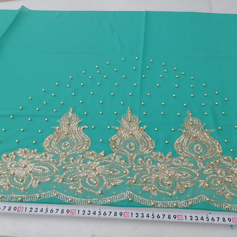 烫钻钉珠雪纺头巾女防晒透气民族风饰品穆斯林头饰包头阿拉伯围巾详情3