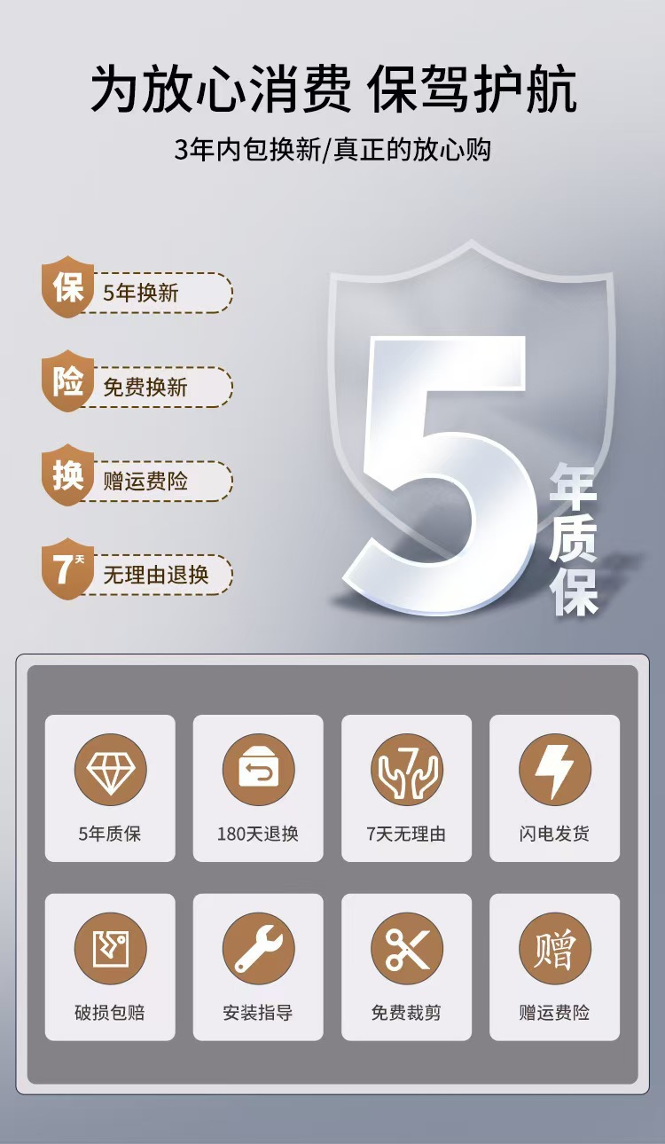 LED灯带三排180灯外墙专用家装工程户外防水灯带220v高压led灯条详情6