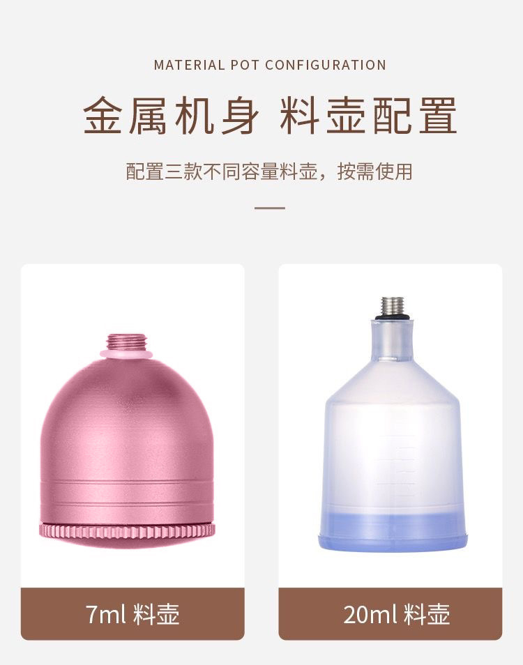 High-pressure Nano Mini Waist oxygen injection device, water replenishing spray device, home moisturizing spray gun, beauty handheld water oxygen instrument pic 7