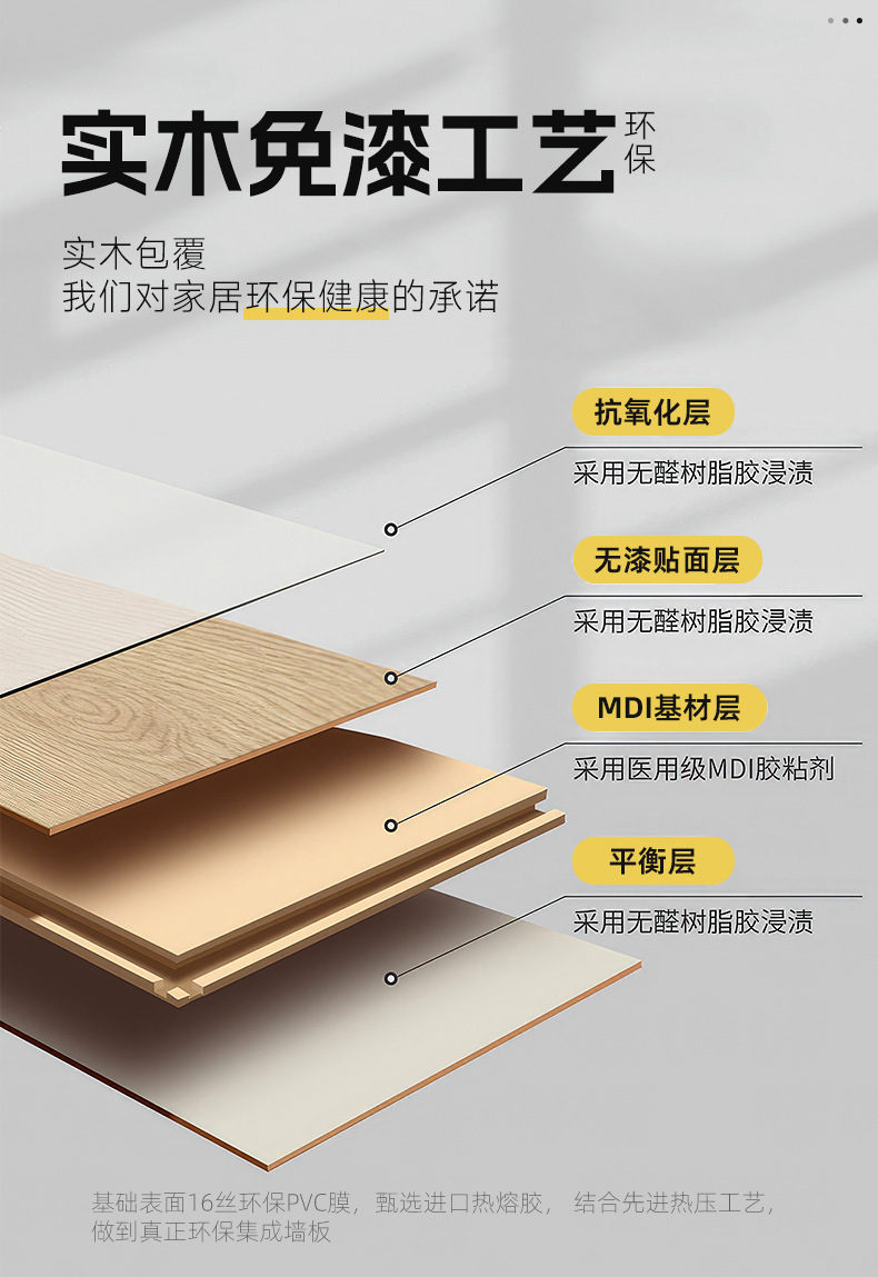 石塑墙板蜂窝孔结构装饰材料WPC格栅木塑地板 详情8