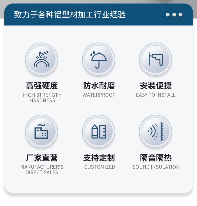铝合金波浪板幕墙广告门头装饰长城板格栅凹凸铝单板波纹板铝型材详情6