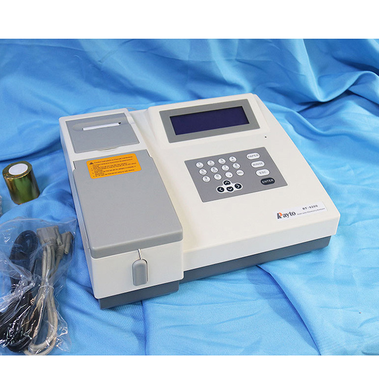 The cross-border exclusive Redu RT-9200 semi-automatic biochemical analyzer is a laboratory analyzer for medical clinical use pic 8