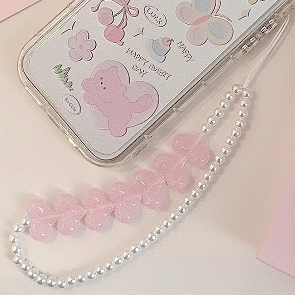 彩色链条手机壳挂绳适用苹果/华为便携手腕带绳个性ins多巴胺挂件详情9