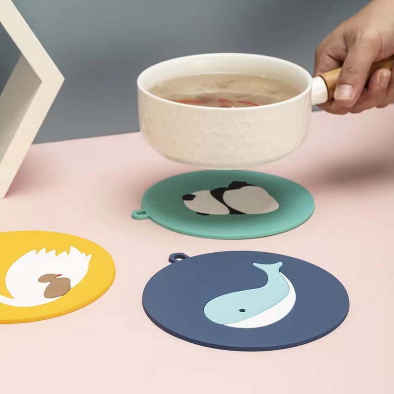 PVC软胶杯垫定制 酒店防水防滑pvc茶杯垫 硅胶隔热垫橡胶杯垫锅垫详情7