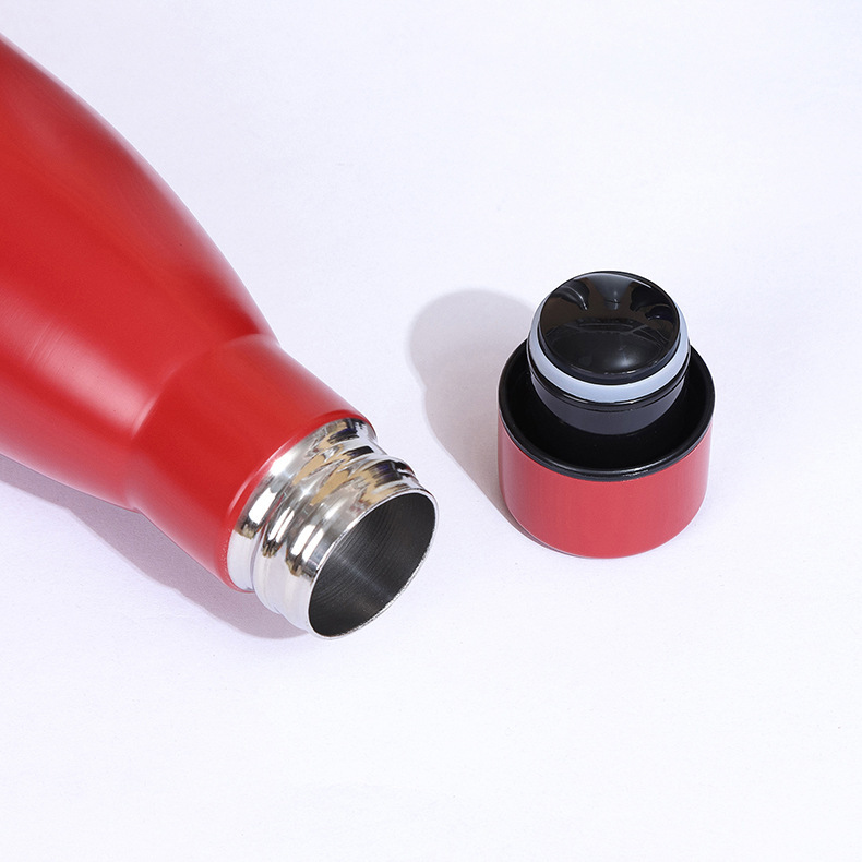 跨境小口瓶美式可乐瓶不锈钢户外便携大容量运动水壶真空保温杯详情5