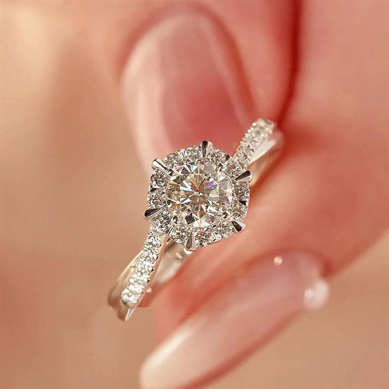 仿真假钻戒一对情侣结婚对戒活口可调节戒指求婚纱照礼仪式用道具详情7