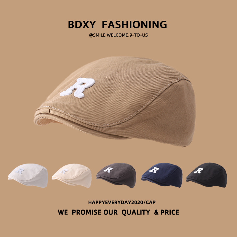 ins韩系宝宝贝雷帽春秋款男童搭配凹造型婴儿前进帽女童鸭舌帽子详情1