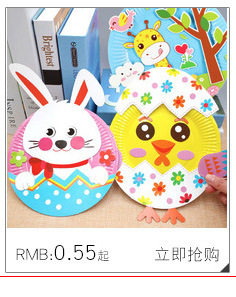 京剧脸谱拨浪鼓diy儿童手工木质国潮手持玩具绘画涂色木白胚详情11
