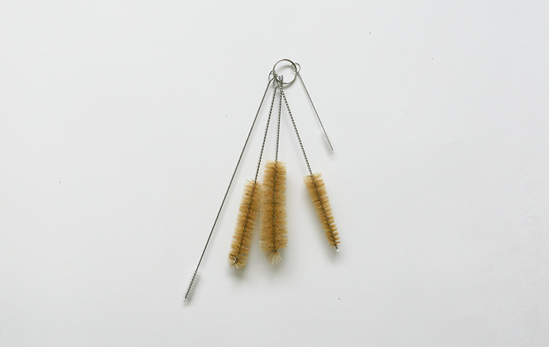 茶壶刷子茶杯迷你壶嘴吸管刷水壶硬毛缝隙厨房洗杯子清洁5件套详情1