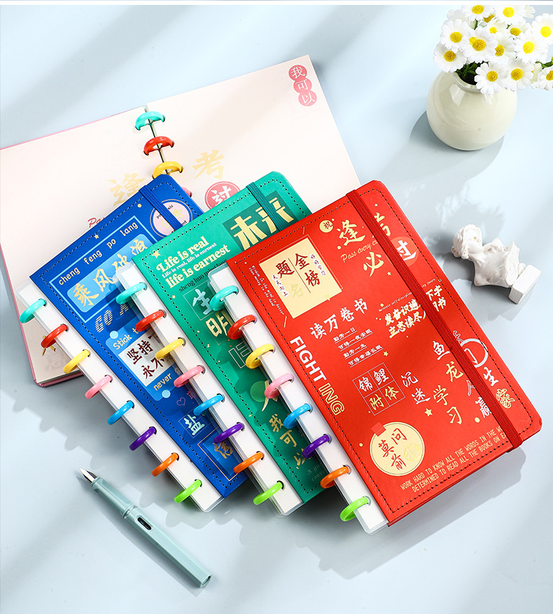 舟舟月历2026马年台历新款蘑菇圈笔记本日历办公记事桌历广告定制详情12