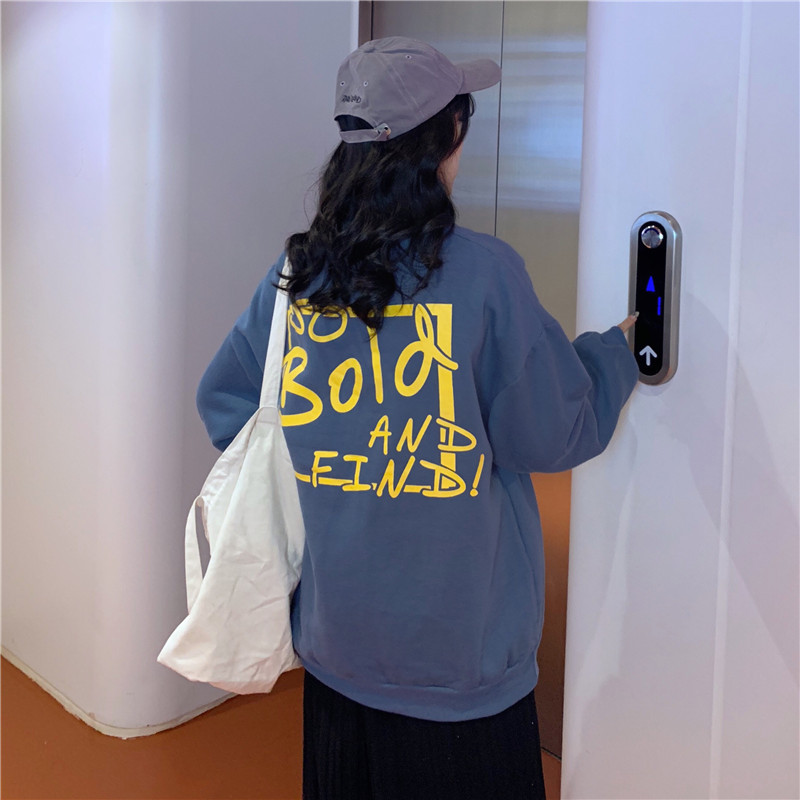 現貨代發跨境臺灣抓絨加厚衛衣2025秋冬新款寬鬆休閒大碼女裝上衣详情28