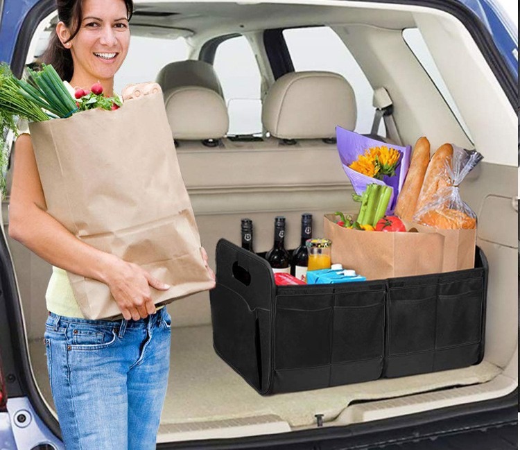 Cross-border outdoor car storage box, Amazon car storage box, car storage hand-held folding trunk manufacturer pic 6