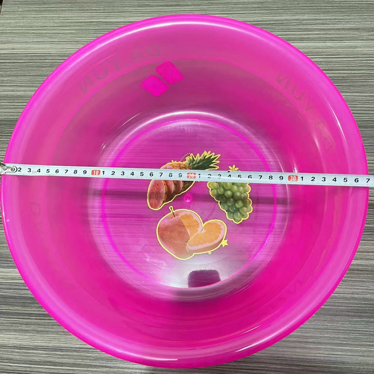 【 Office 】816 basin 120 per piece, 816 plastic basin, washbasin, thickened basin, strawberry basin, vegetable basin, laundry basin, foot basin, plastic basin wholesale pic 1