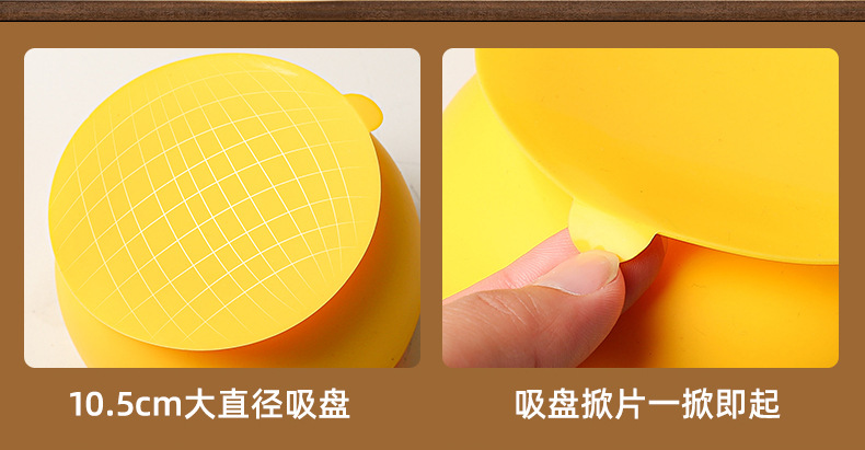 不锈钢吸盘碗婴儿专用自主进食宝宝碗 硅胶防摔防烫儿童学吃喂养餐具 辅食训练碗安全无毒详情12