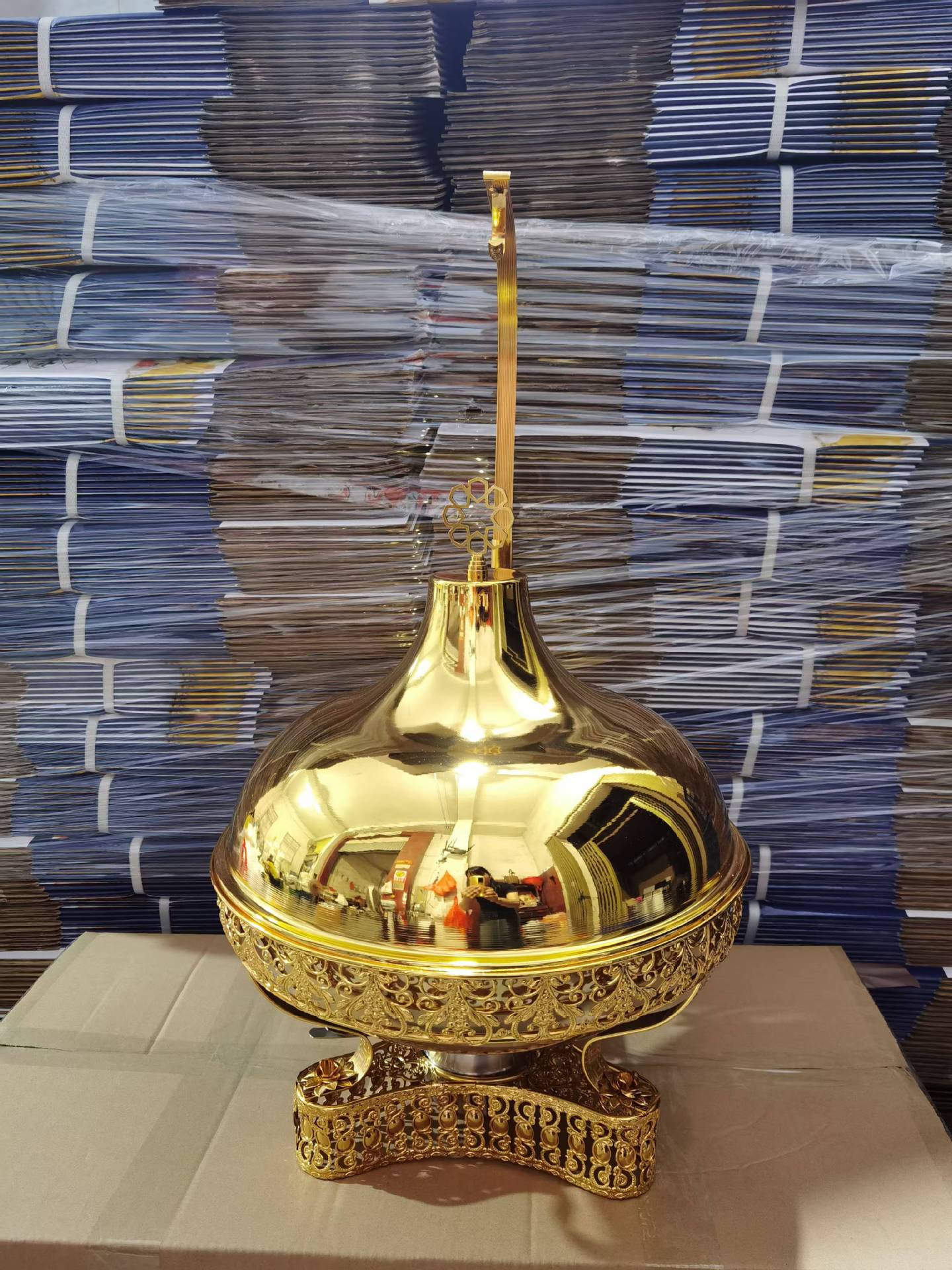 Cross-border household buffet stove, hotel hot pot, alcohol tableware manufacturer, stainless steel buffet stove wholesale, white dining stove pic 6