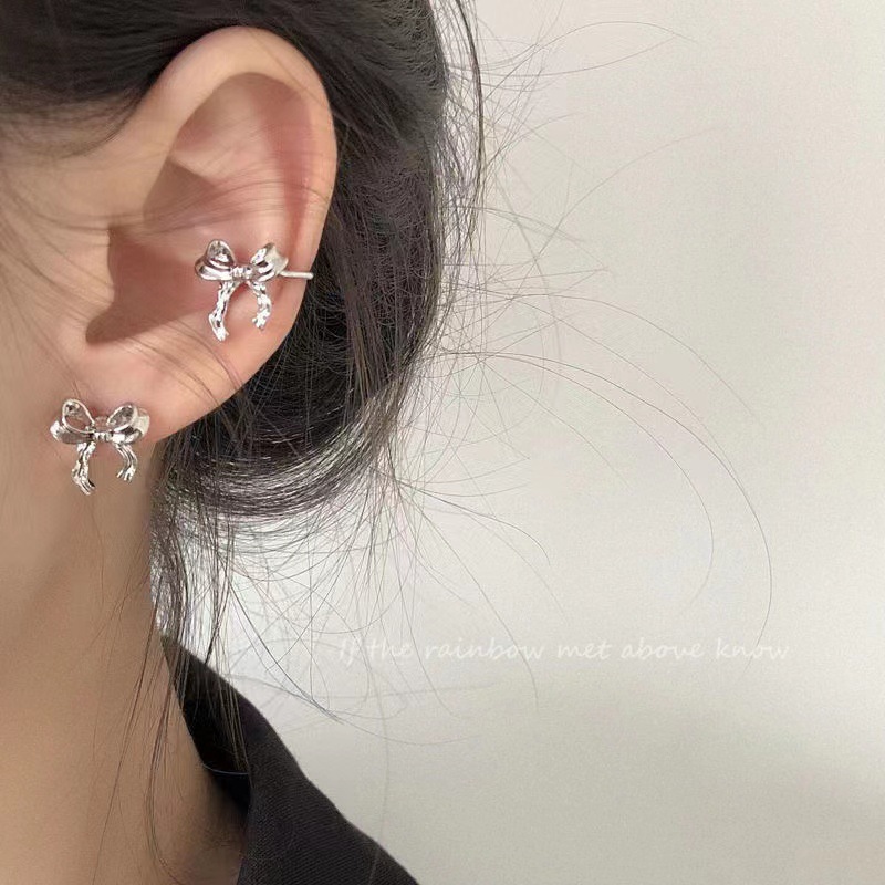 A collection of best-selling ear clips ~ Sweet, retro and cool zircon ear clips for girls on Instagram, trendy and cool without ear holes or ear bone clips for girls pic 7