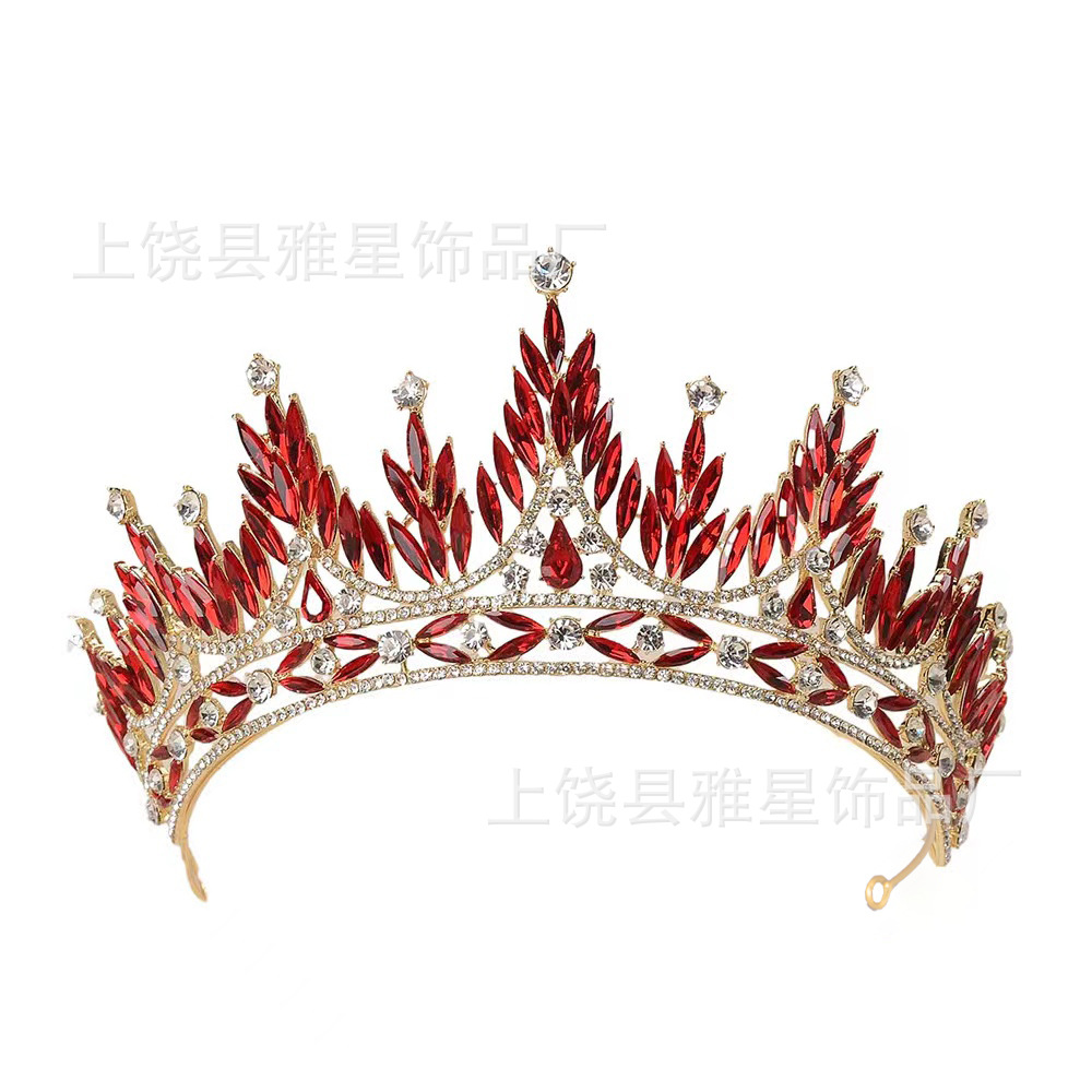 新娘头饰大气结婚头饰婚纱礼服超仙生日拍摄写真影楼配型发饰皇冠详情16