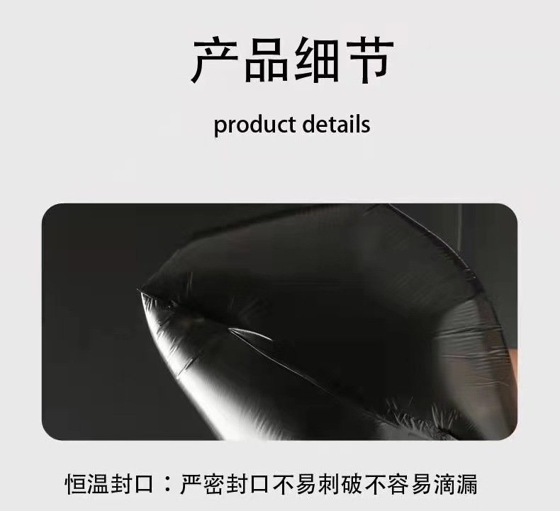 背心大号垃圾袋家用黑色超大收纳塑料袋手提式批发特厚厨房酒店袋详情7