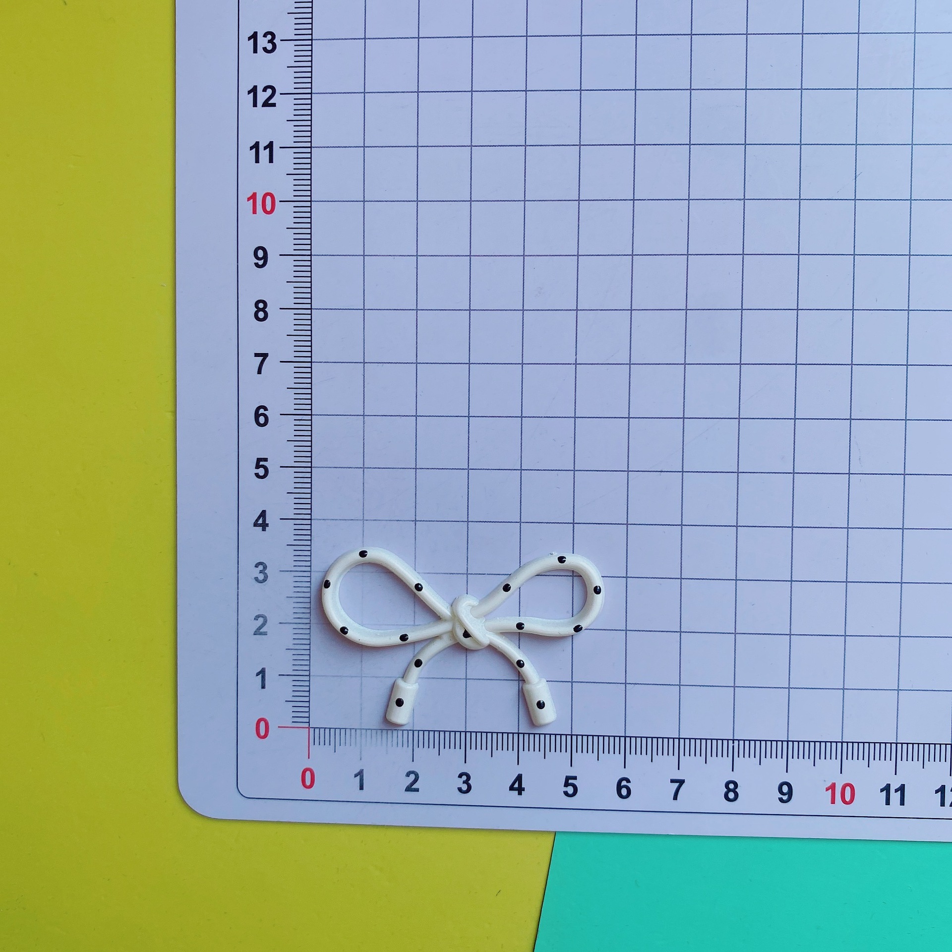 Polka dot hollowed-out bow five-pointed star accessories, diy phone case decoration, crocs, headwear, wholesale bags pic 9