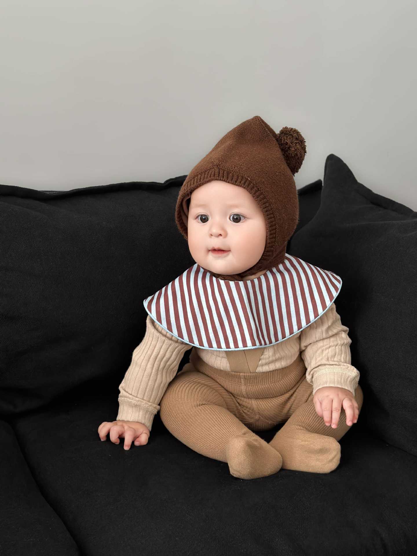 口水巾婴儿a类棉口水巾宝宝围嘴新生儿口水围兜夏款详情8