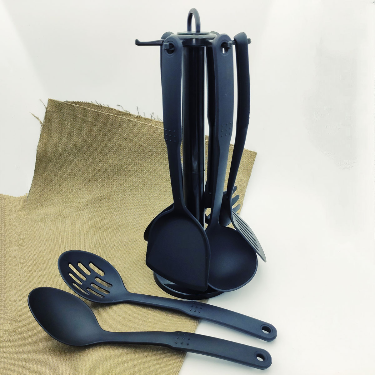 Amazon nylon kitchenware in stock: soup spoons, spatulas, spaghetti claws, soup spoons, kitchen ware pic 26