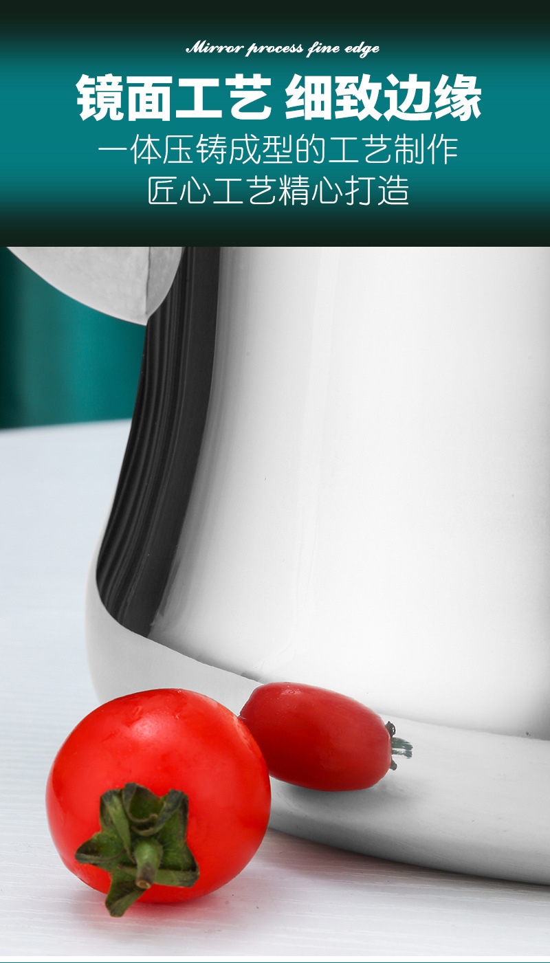 Factory direct sales of stainless steel water kettles, thickened classical kettles, large-capacity boiling water kettles, hot water kettles and teapots pic 8