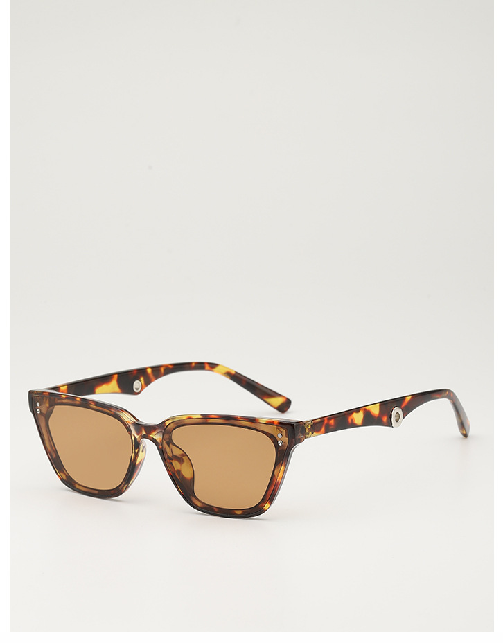 复古窄框墨镜时髦辣妹风小众高级感方圆脸太阳镜防紫外线太阳眼镜详情18