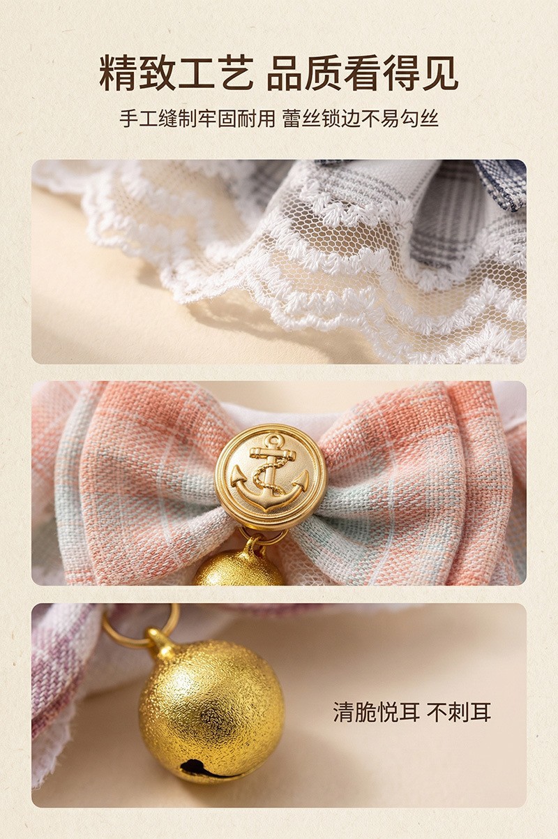 A collection of best-selling pet products, including cute cat and dog collars, exquisite bows, and comfortable scarves. Factory direct sales pic 7