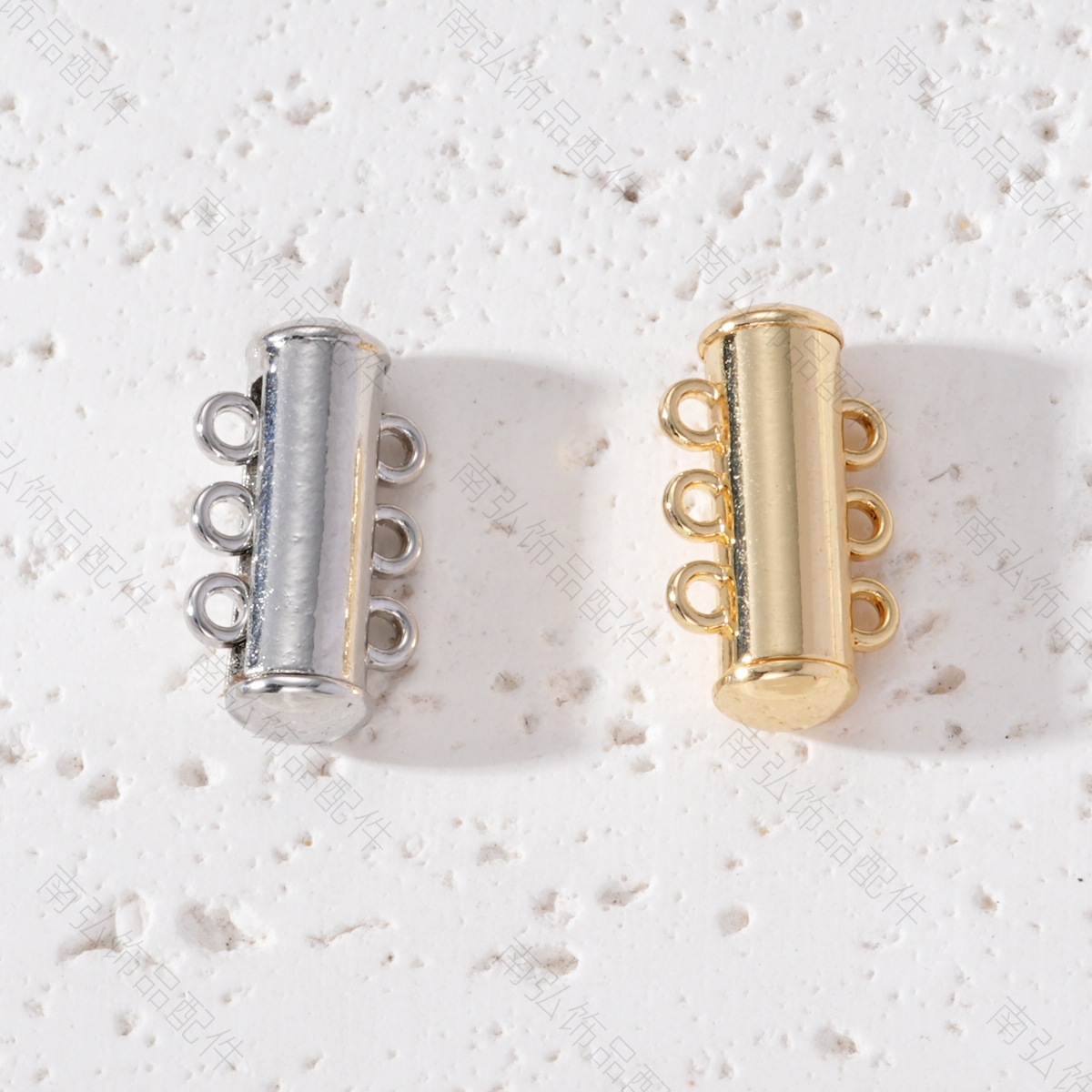 Magnetic buckle, spring buckle, row buckle, double row and multi-row pearl bracelet, necklace buckle, DIY handmade jewelry accessories wholesale pic 7